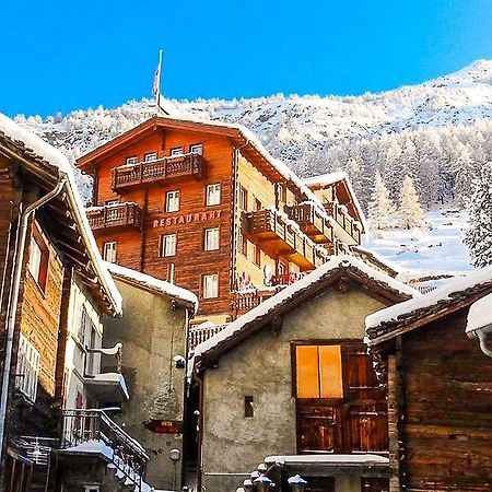 Ferienwohnung Monte Rosa Saas-Grund Exterior foto