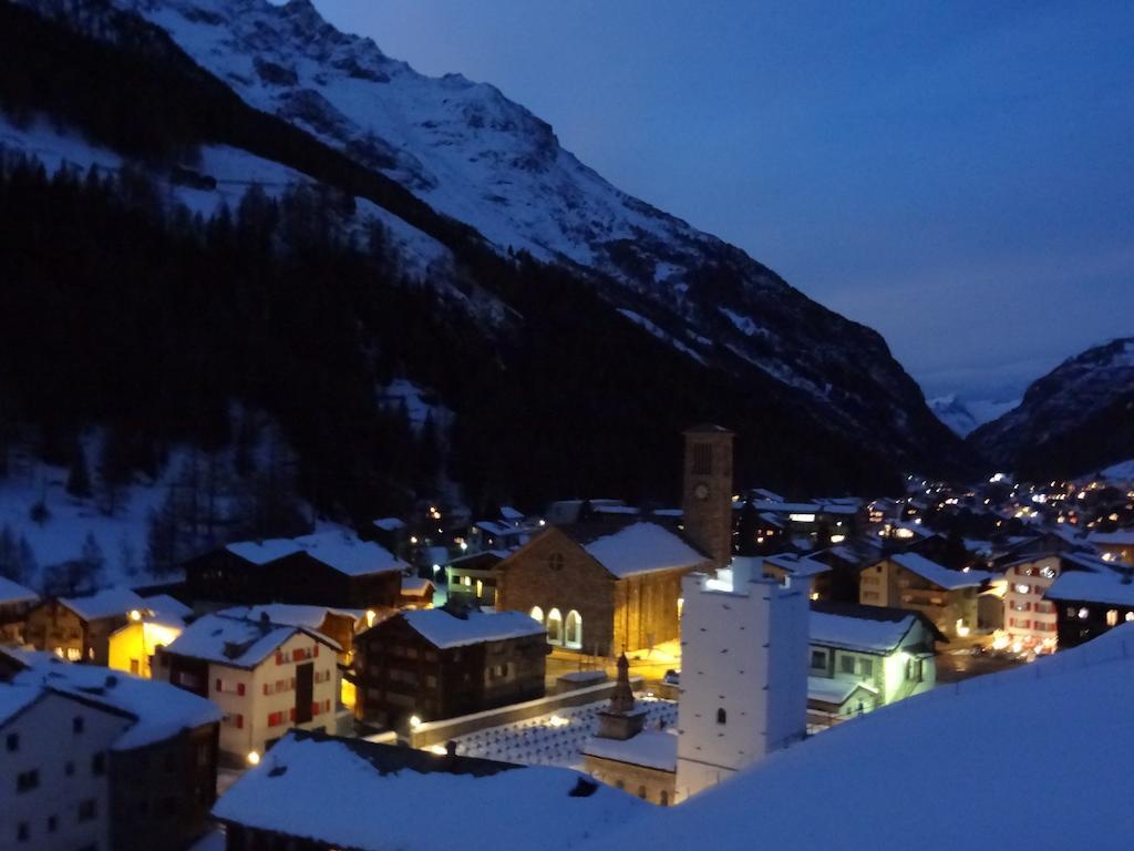 Ferienwohnung Monte Rosa Saas-Grund Exterior foto