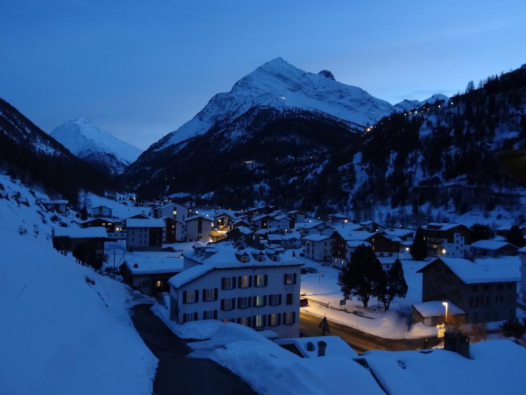 Ferienwohnung Monte Rosa Saas-Grund Exterior foto
