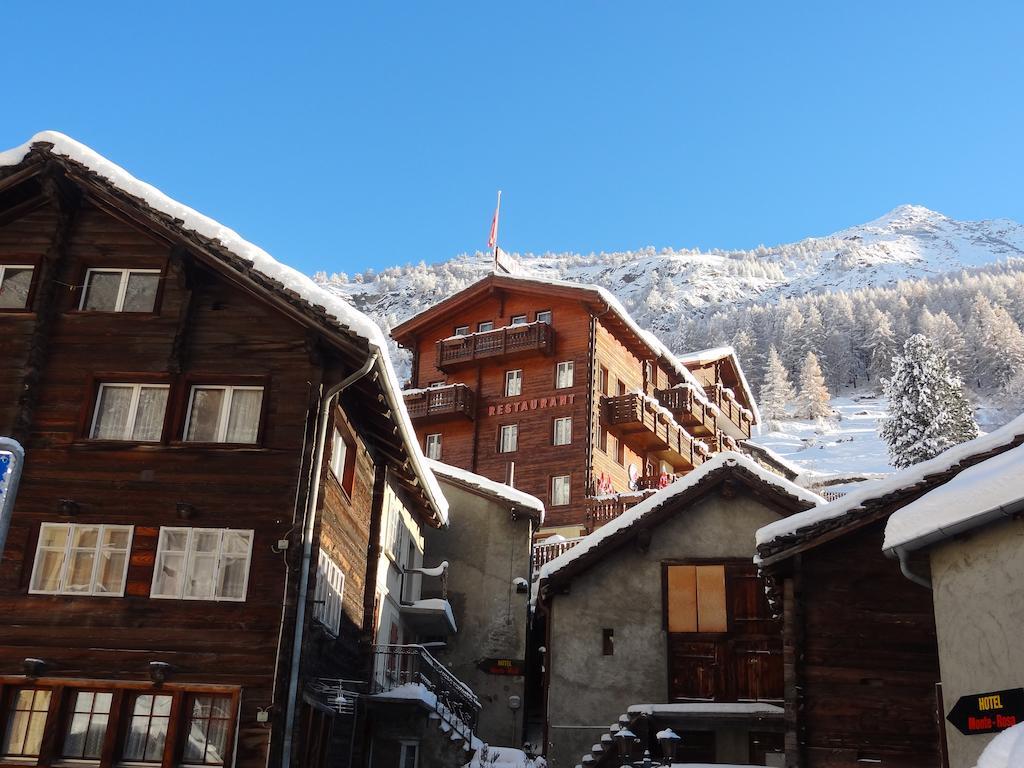 Ferienwohnung Monte Rosa Saas-Grund Exterior foto