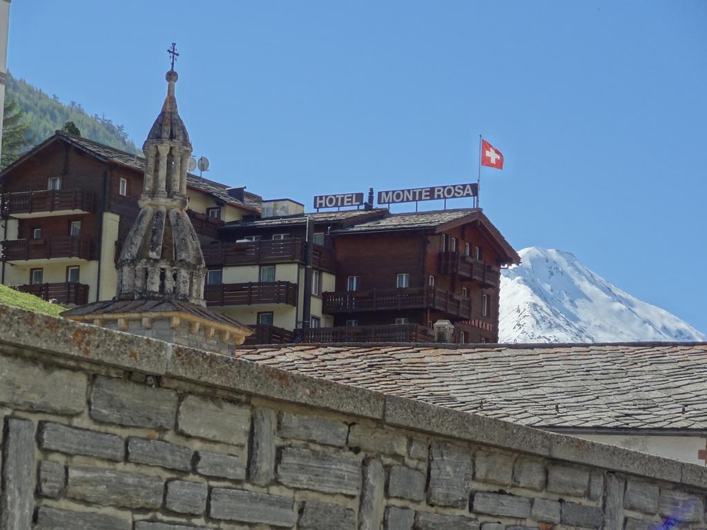 Ferienwohnung Monte Rosa Saas-Grund Exterior foto