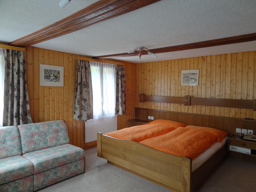 Ferienwohnung Monte Rosa Saas-Grund Zimmer foto