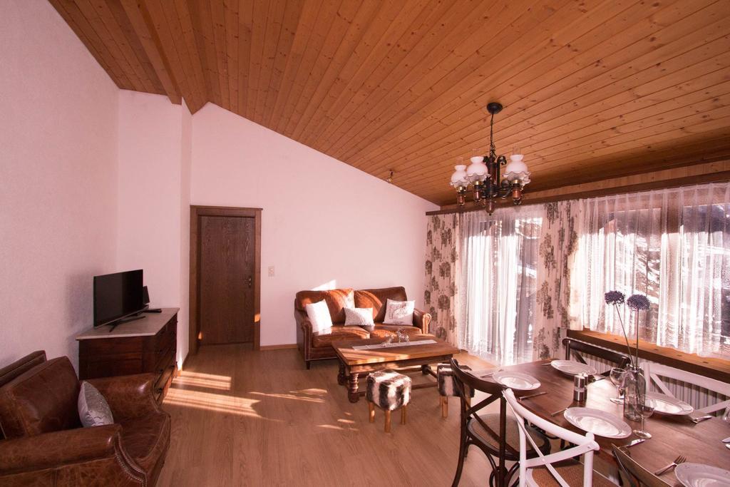 Ferienwohnung Monte Rosa Saas-Grund Exterior foto