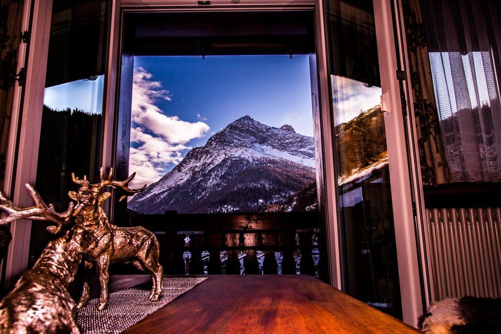 Ferienwohnung Monte Rosa Saas-Grund Exterior foto