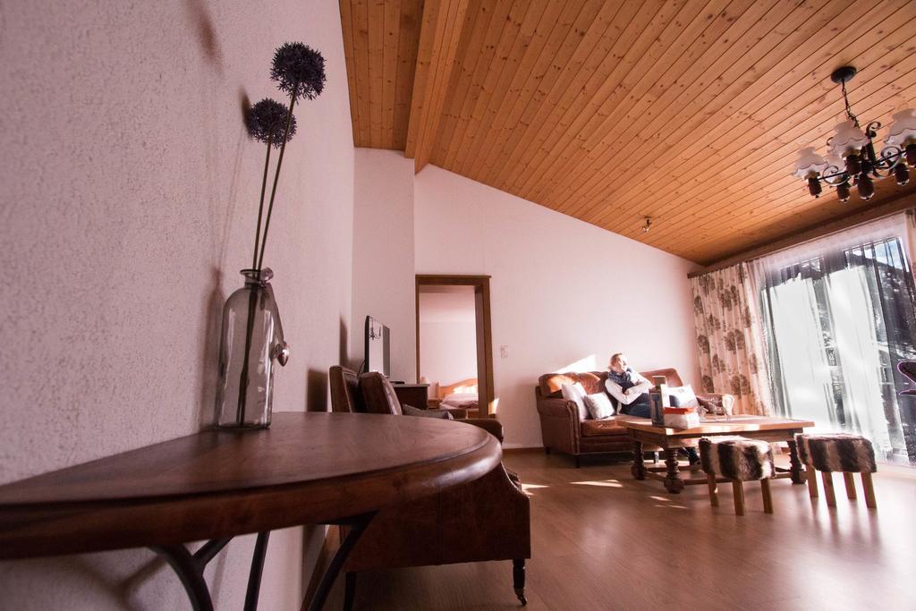 Ferienwohnung Monte Rosa Saas-Grund Exterior foto